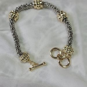 MX Signature Collection Bracelet Two Tones